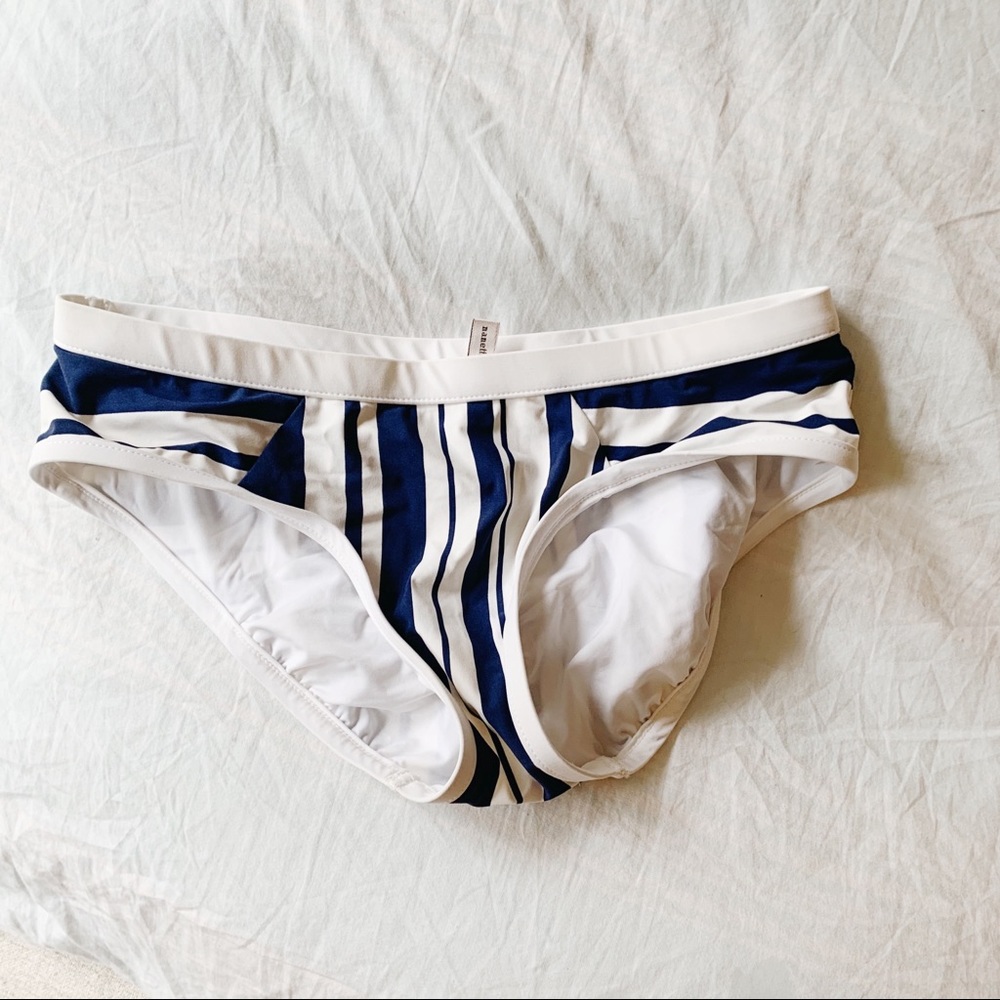Nanette Lepore Large Sportif Stripe Hipster